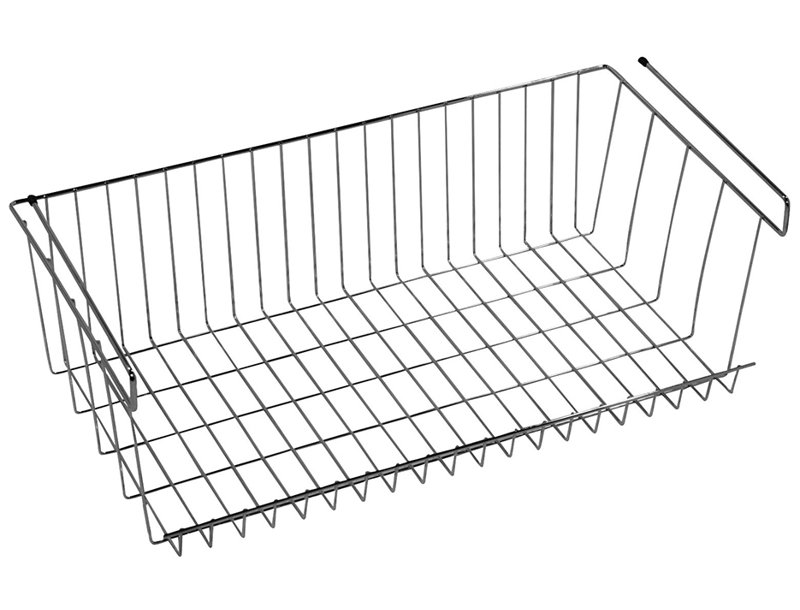 Gracie Oaks Mcree Under Shelf Metal Basket & Reviews Wayfair